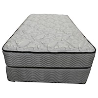 Queen Firm Innerspring Mattress and Eco-Wood Foundation