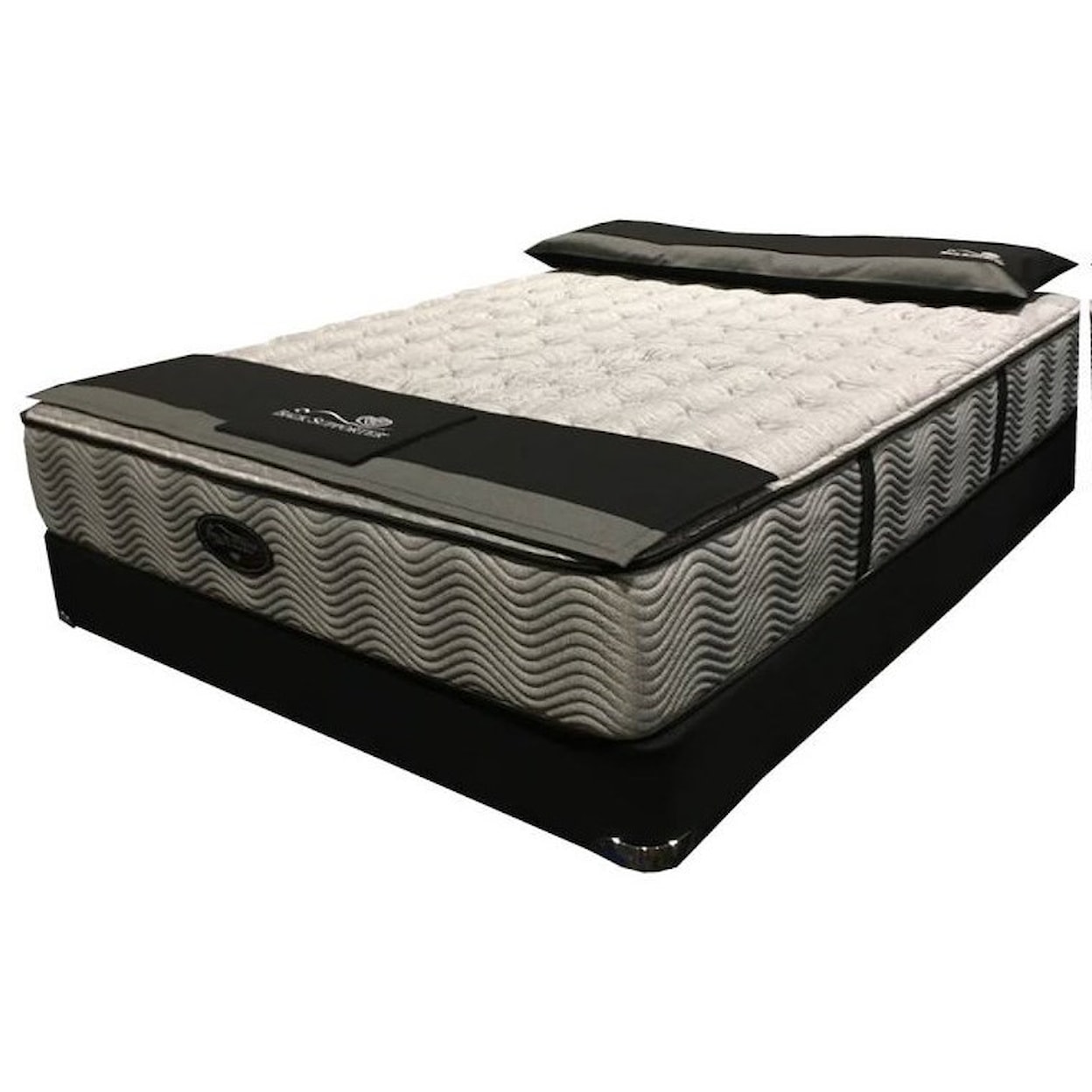 Spring Air Breanna SF King Pocketed Coil Low Pro Mattress Set