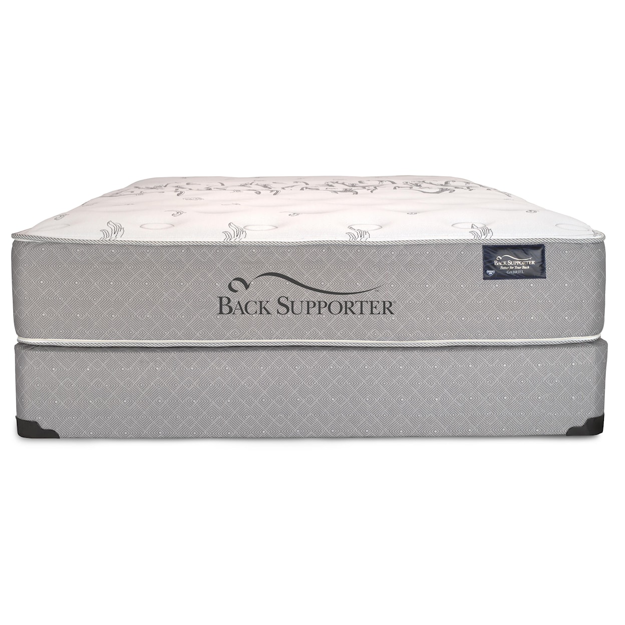 Spring Air BS  Breeze Queen Plush Mattress Set