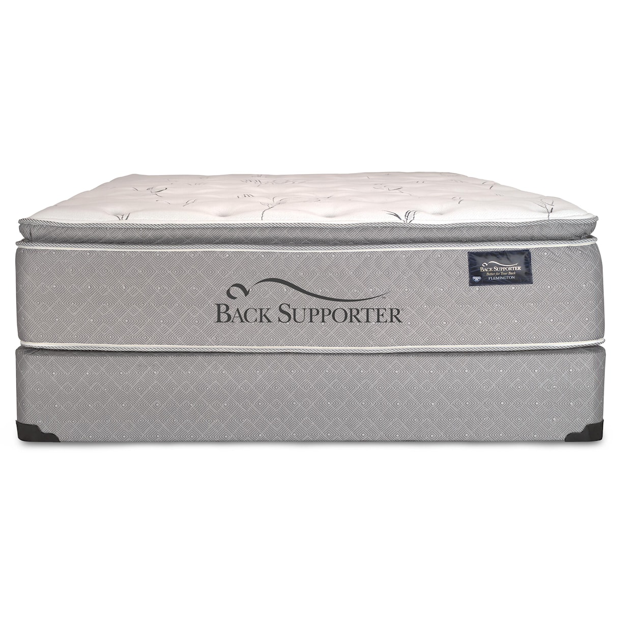 Spring Air BS Star Full Pillow Top Mattress Set