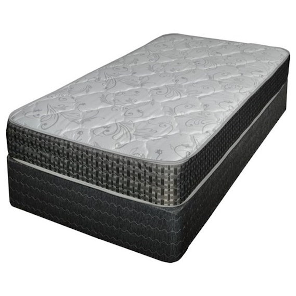 Spring Air Carlton TT Twin 7 1/2" Foam Mattress Set