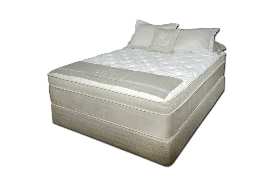 Chattam and Wells PillowTop Twin XL Coil on Coil Pillow Top Mattress Set by Spring Air at Steger's Furniture