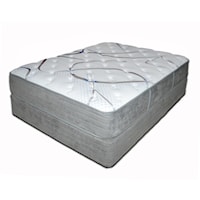 Full 12.5" Firm Mattress and Wood Eco Base Foundation