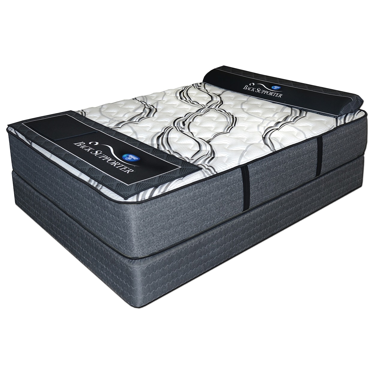 Spring Air Dixon Firm Queen Firm Innerspring Mattress Set