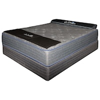 Twin Plush Pocketed Coil Mattress and Foundation