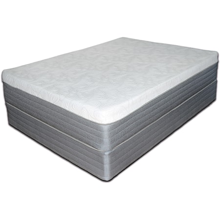 Queen 13" Gel Memory Foam Mattress Set