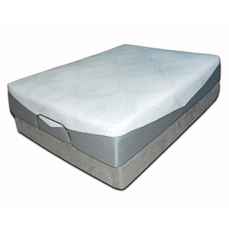 Full 13" Gel Hybrid Mattress Set