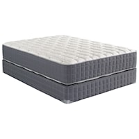 Queen 12" Two Sided Mattress and 9" Wood Foundation