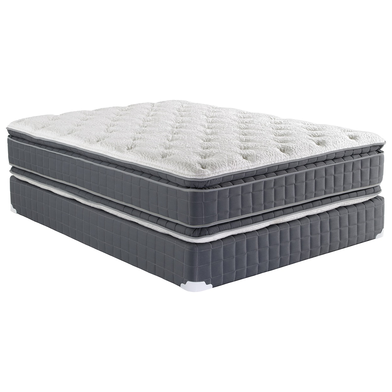 Spring Air Heritage III Twin 15" Two Sided PT Mattress Set