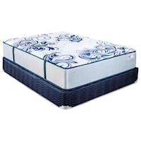 Twin XL Cushion Firm Pocketed Coil Mattress and Foundation