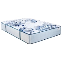Twin XL Cushion Firm Pocketed Coil Mattress and Surge Adjustable Base with Massage