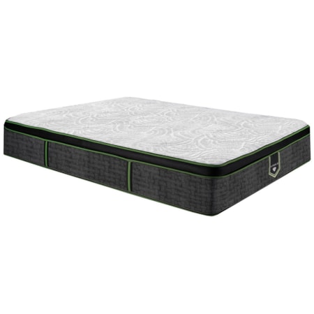 Queen 14 1/2" Plush Euro Top Adj Set