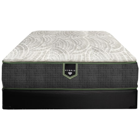 Full 14 1/2" Extra Firm Hybrid Mattress Set
