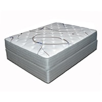 Queen Plush Latex Mattress and Eco-Base Foundation