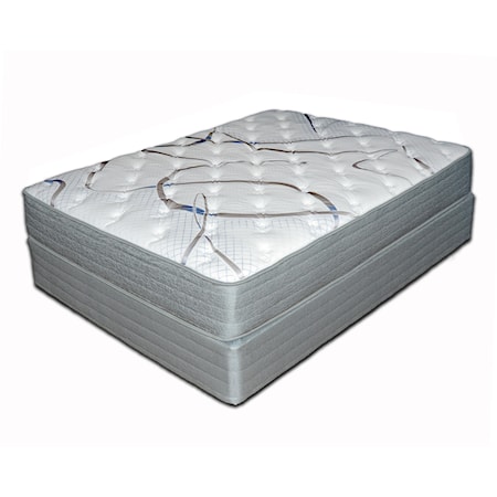 Full Plush Latex Mattress Set