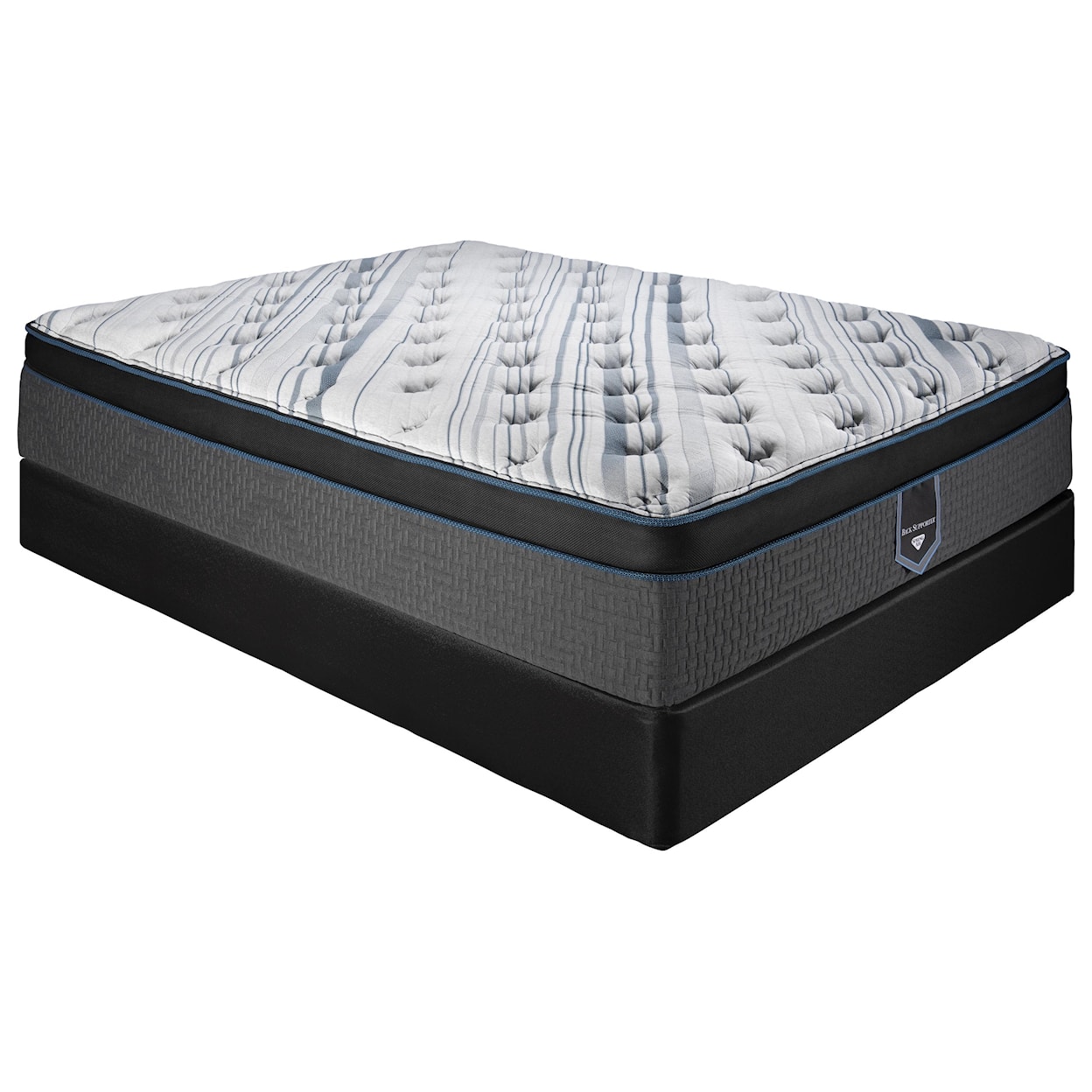 Spring Air LAUREL EURO TOP PLUSH FULL ET PLUSH MATTRESS