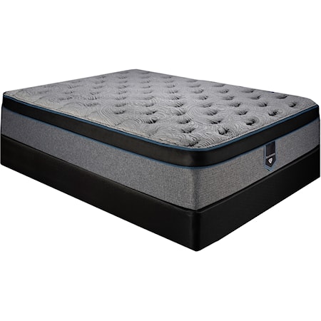 Twin 14" Plush Euro Top Mattress Set