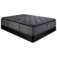 Queen 15" Box Top Plush Hybrid Mattress and 5" Supreme Low Profile Foundation