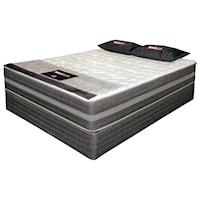 Twin Extra Firm Independent Coil Hand Tufted Mattress and Standard Foundation
