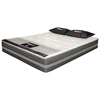 Twin Extra Long Extra Firm Independent Coil Hand Tufted Mattress