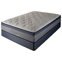 Full 13.5" Firm Euro Top Mattress and 9" Standard Foundation