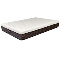 Twin Extra Long 12.25" Firm Hybrid Mattress and 9" Standard Foundation