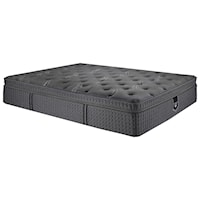 King 16" Firm Box Top Hybrid Mattress and Low Profile Wireless Non Wallhugger Adjustable Base