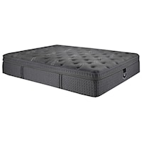 Queen 16" Plush Box Top Hybrid Mattress and Low Profile Wireless Multi Function Adjustable Base