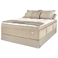 Twin Pillow Top Pocketed Coil Mattress and Foundation