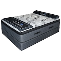 Twin Pillow Top Independent Coil Mattress and Standard Foundation