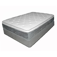 Twin 14" Pillow Top Mattress and Wood Eco Base Foundation
