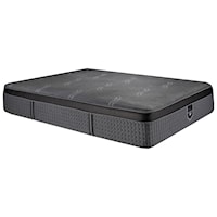 King 15 1/2" Plush Hybrid Mattress and Low Profile Wireless Multi Function Adjustable Base