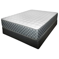 Twin Firm Pocketed Coil Mattress and Eco-Wood Foundation
