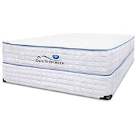 Cal King Firm Mattress and Eco-Flex Wood Foundation