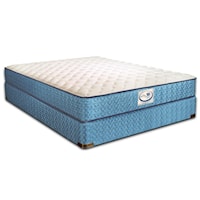 Twin Firm Mattress and 9" Wood Foundation