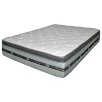 Queen Pillow Top Hybrid Mattress and Adjustable Base