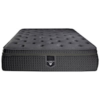 Queen 16" Box Top Plush Hybrid Mattress and Low Profile Wireless Multi Function Adjustable Base