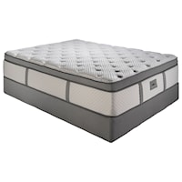 Queen 15" Plush Euro Top Latex Mattress and 9" Prime Foundation