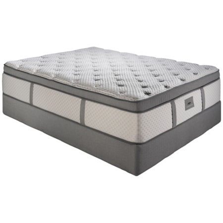 Queen 15" Plush ET Latex Mattress Set