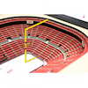 StadiumViews Wall Art DETROIT RED WINGS STADIUMVIEW 3D WALL ART - 