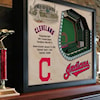 StadiumViews Wall Art CLEVELAND INDIANS STADIUMVIEW 3D WALL ART - 