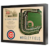 StadiumViews Wall Art CHICAGO CUBS STADIUMVIEW 3D WALL ART - WRIGL