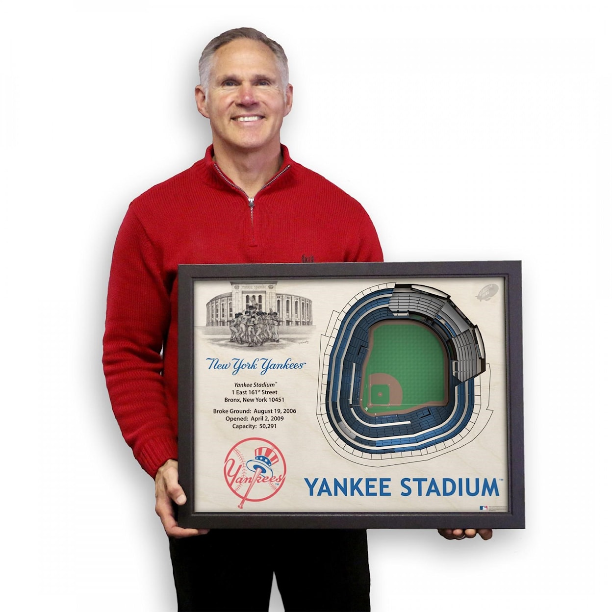 StadiumViews Wall Art NEW YORK YANKEES STADIUMVIEW 3D WALL ART - Y