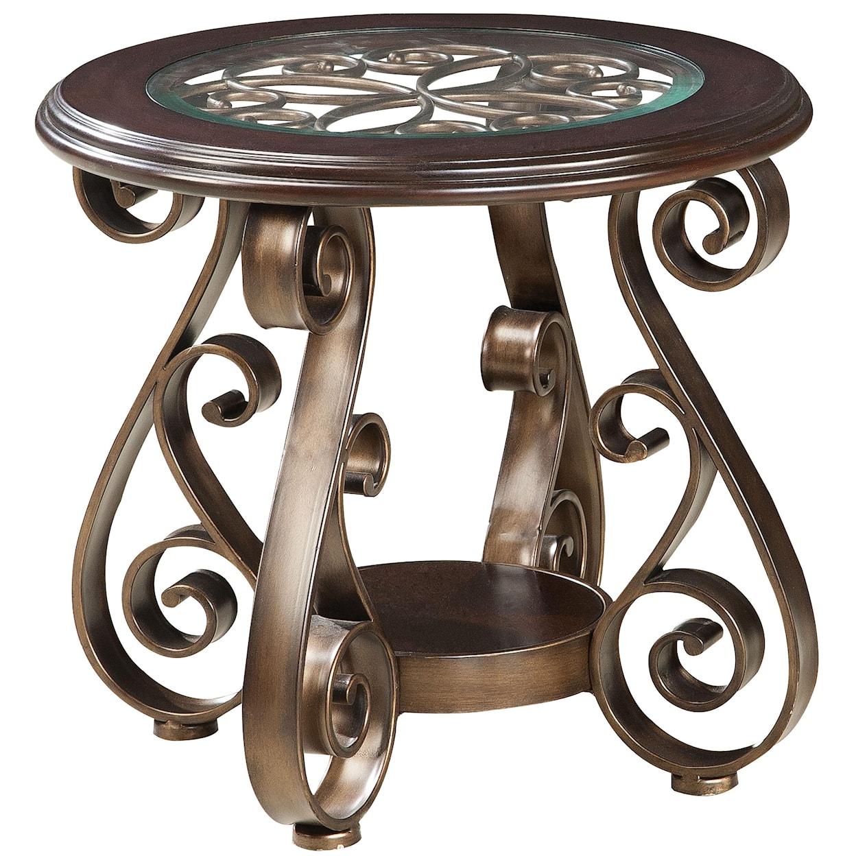 Standard Furniture Bombay Old World End Table