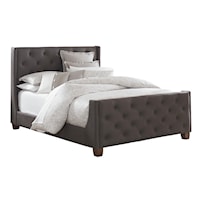 King Upholstered Headboard and Footboard