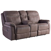 Reclining Console Loveseat