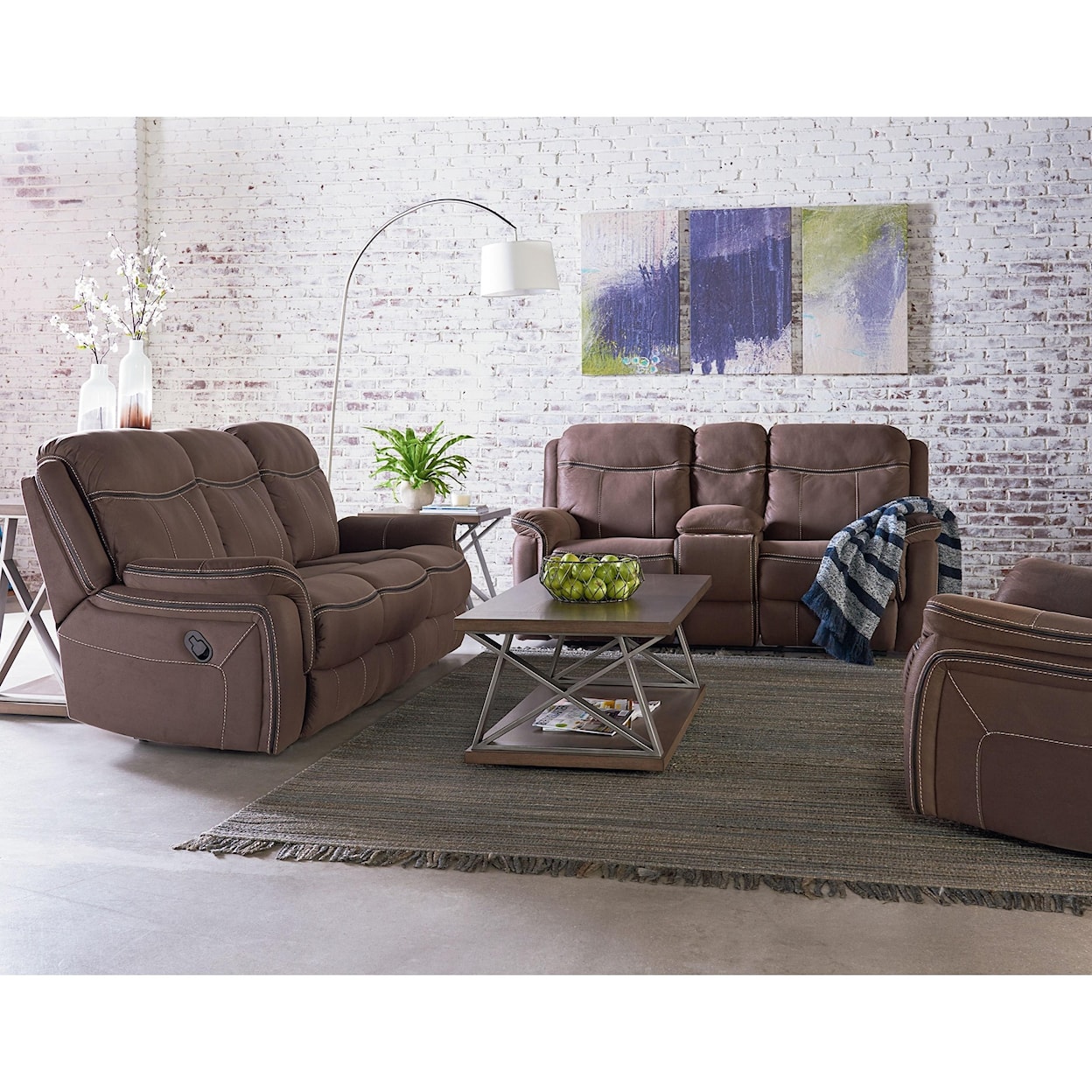 Standard Furniture Champion Console Loveseat