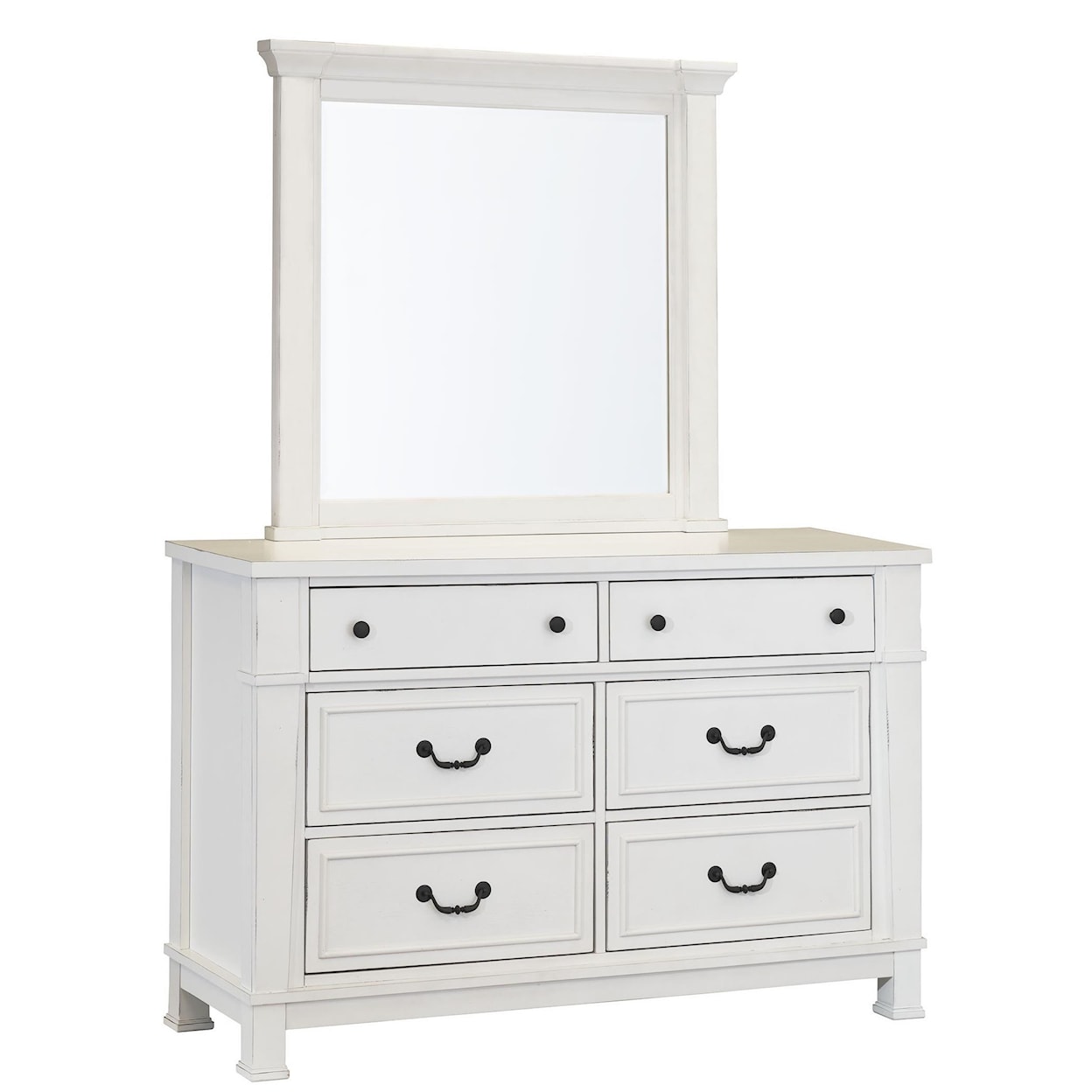 Standard Furniture Chesapeake Bay Youth Dresser and Mirror Set