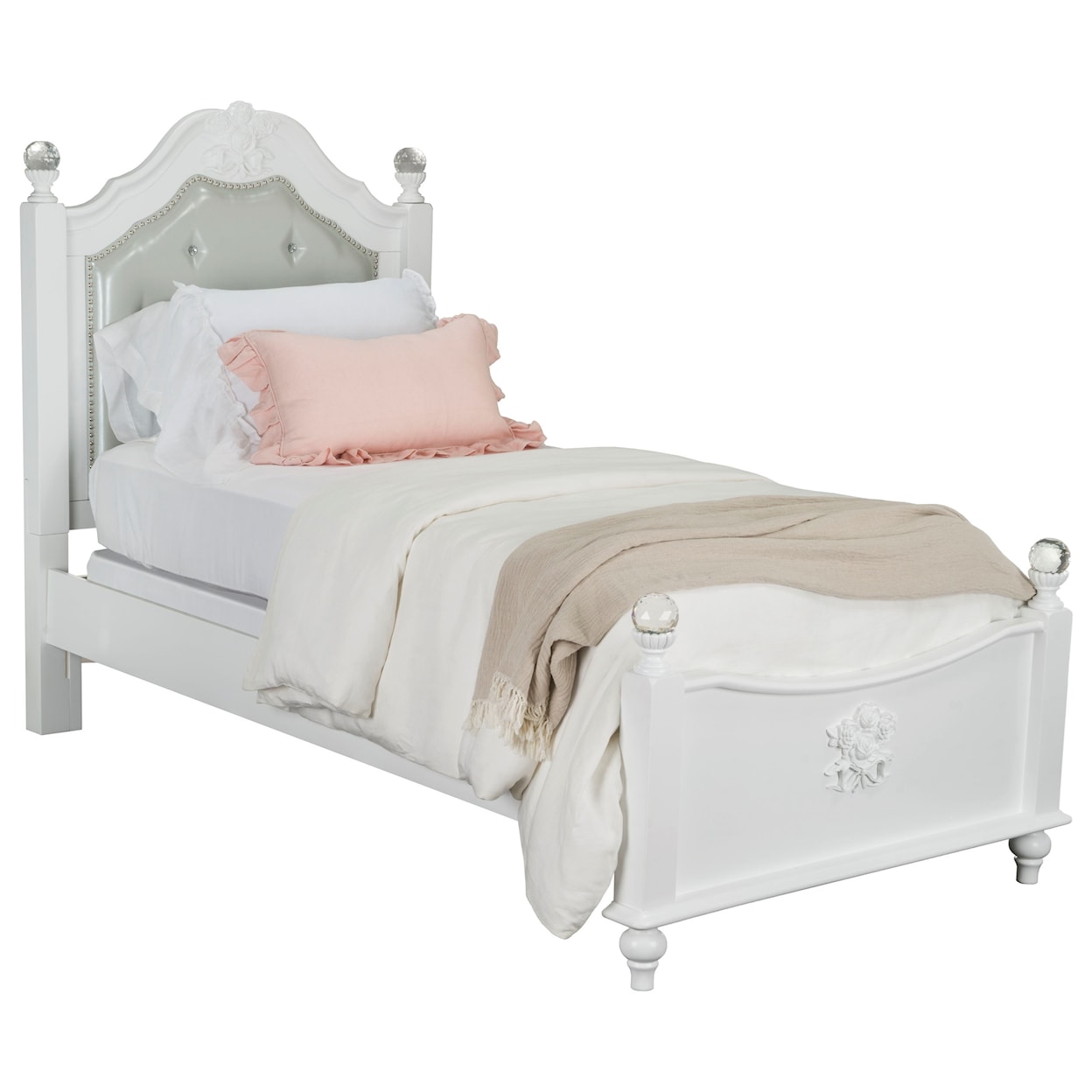 Standard Furniture Olivia Twin Poster Bed