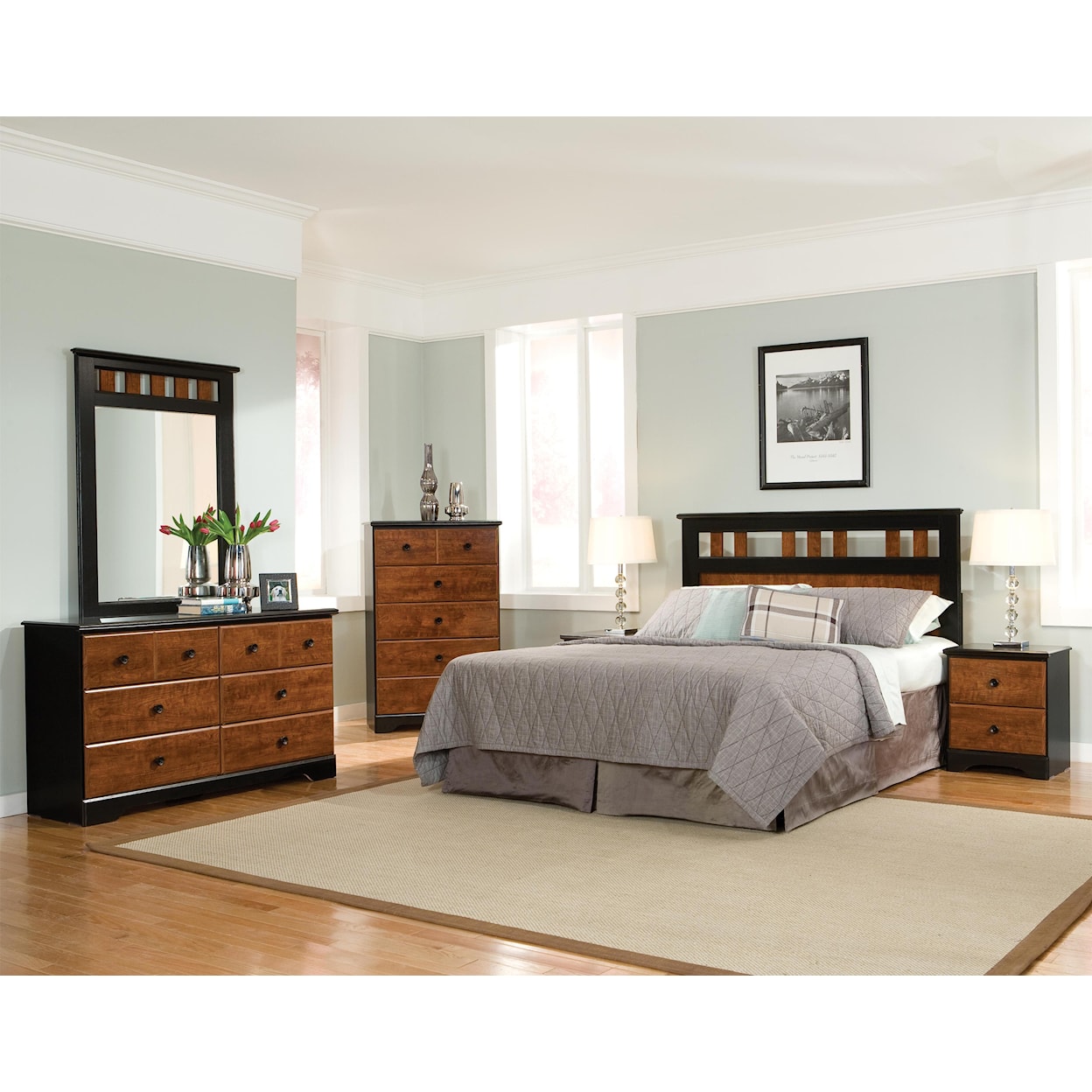 Standard Furniture Steelwood Full/Queen Panel Headboard